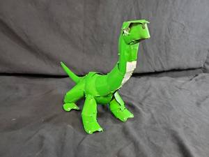 New Handmade Recycled Metal Dinosaur