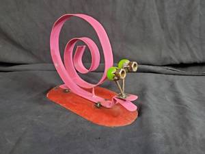 New Handmade Recycled Metal Snail
