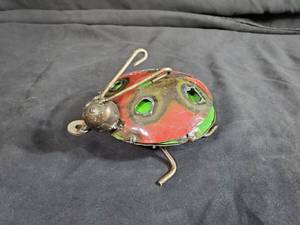 New Handmade Recycled Metal Ladybug