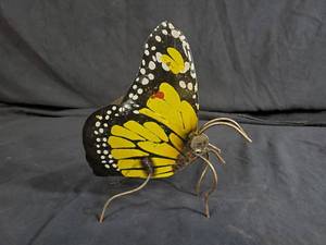 New Handmade Recycled Metal Butterfly