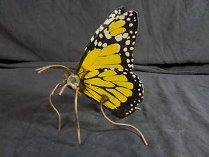 New Handmade Recycled Metal Butterfly