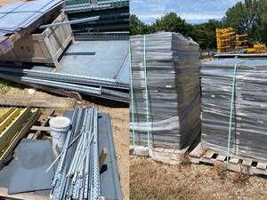 lot 1403 image: Shelving Racks