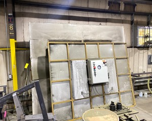 lot 507B image: Powder Coating Booth Wall Panels