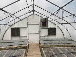 lot 3 image: Hoop Style Greenhouse 95 ft by 22 wide