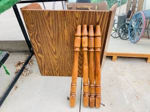 lot 65 image: Mirror, Table and Posts