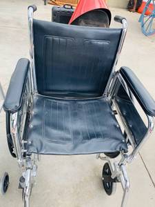 lot 66 image: Wheelchair and Walker
