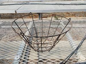 lot 78 image: Plastic Coated Wire Baskets