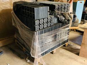 lot 43 image: Pallet of 10 slot nursery plant trays