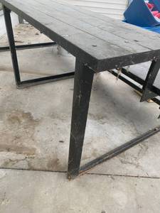 lot 93 image: 8 foot Heavy Duty Display or Storage Rack 1