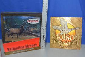 lot 15 image: Misc. Beer signage