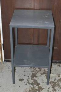 lot 66 image: heavy duty welded table
