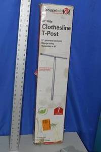 lot 35 image: T-Post Clothesline