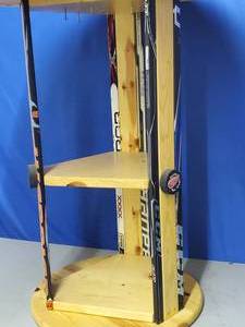 lot 20 image: High Top Homemade hockey stick pub table