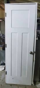 lot 177 image: 28 x 80 Interior door with door jam