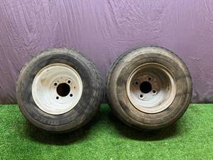 lot 6 image: Pair of 18x8.50-8 Wheels