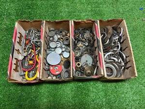 lot 35 image: Rings, Washers, Plugs & Hooks