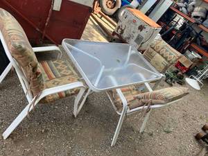 lot 95 image: Patio Table & 3 Chairs