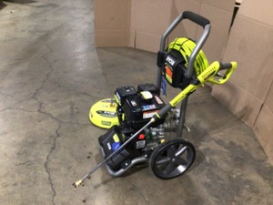 RYOBI 3200 PSI 2.3 GPM Cold Water 196cc Kohler Gas Pressure Washer and 15 in. Surface Cleaner - Customer Return - Review all pictures