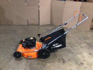 YARDMAX 21 in. 170cc 2-in-1 Gas Walk Behind Push Lawn Mower with High Rear Wheels - Customer Return - Review all pictures