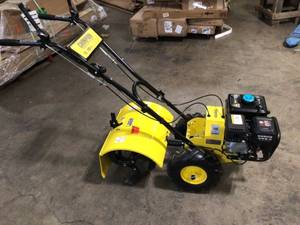 19 in. 212cc 4-Stroke Gas Garden Counter Rotating Rear Tine Tiller with Self-Propelled Agricultural Tires by Champion Power Equipment Customer Returns See Pictures