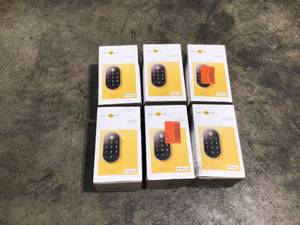 Lot of 6 Google Nest x Yale Lock - Tamper-Proof Smart Deadbolt Lock with Nest Connect - Satin Nickel Customer Returns See Pictures