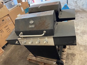 Dyna-Glo 4-Burner Propane Gas Grill in Black (2 units) for parts and repair