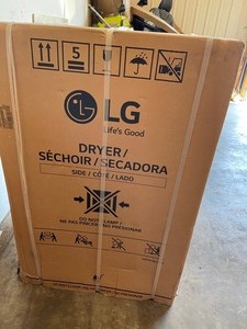 LG Electronics 7.3 cu.ft. Ultra Large High Efficiency Gas Dryer LG EasyLoad Door, Graphite Steel