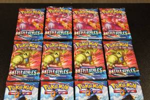 Pokemon Sword & Shield Battle Styles Unopened Pack Lot  16 Unopened Packs