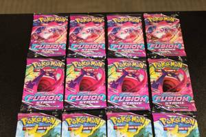 Pokemon Sword & Shield Fusion Strike Unopened Pack Lot  16 Unopened Packs