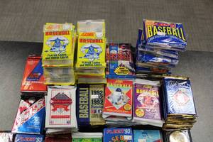 Unopened Baseball Card Pack Junk Wax Lot  92 Unopened Packs