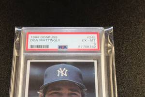 1984 Donruss Don Mattingly #248 Rookie Card PSA 6