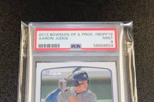 2013 Bowman Aaron Judge #BDPP19 PSA 9