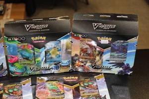 Pokemon Dual V Battle Deck Resale Lot  5 Dual Battle Decks