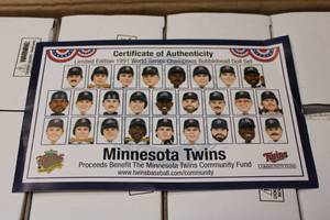 EPIC FIND 1991 Minnesota Twins World Series Limited Edition Bobblehead Complete Set  26 Bobbleheads