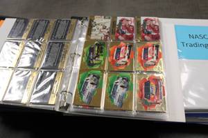 Nascar Racing Card Collection  13 Binders