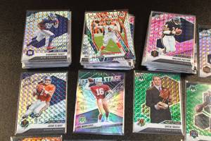 2021 Mosaaic Football Parallel COLOR Card Lot  65 Cards
