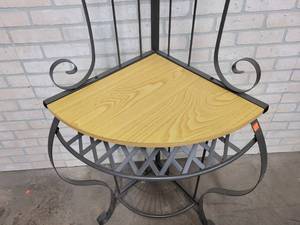 Metal Corner Shelf - 67 Tall x 20 Deep