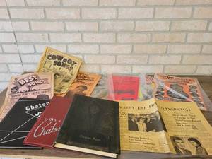 Lot of Vintage Songbooks, Lamberton MN Yearbooks and More