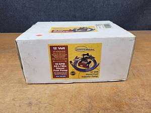 New in Box Northern Industrial 12V Diesel Transfer Pump - 10 galmin