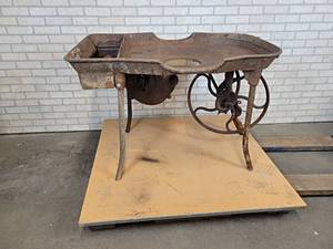 Large Blacksmithing Forge w Canedy Otto Mfg. Blower - Overall about 46 x 32 x 31 - NO SHIPPING