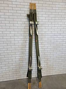 Lot of (2) Surplus Army Stretchers - About 90 Long Each - NO SHIPPING