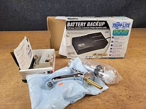 Tripp-Lite Battery Backup, Ignition Module and Faucet - All are untested