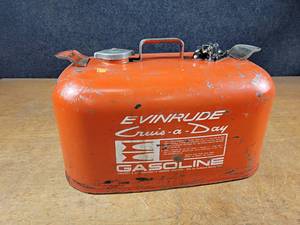 Evinrude Metal Marine Fuel Tank - 6-Gallon - NO SHIPPING