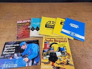 Lot of (7) Assorted Auto Repair Books