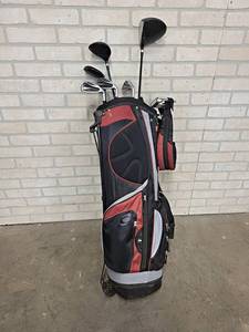Mens Right Hand Golf Clubs w Bag - VT Sport