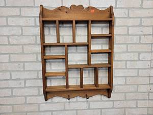 Hanging Wood Shelf - 30 x 21 x 3