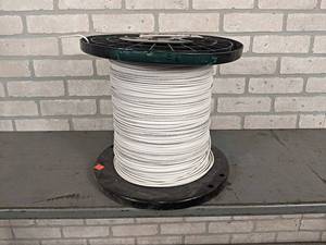 AlanWire 12awg 7 Strand Copper Wire (White) - Unknown Length - Weighs 45.8 LBS