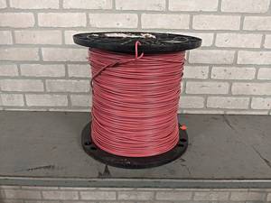 AlanWire 12awg 7 Strand Copper Wire (Red) - Unknown Length - Weighs 59.6 LBS