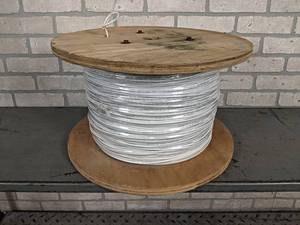 12awg Stranded Copper Wire (White) - Unknown Length - Weighs 71.4 LBS