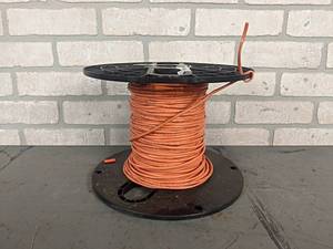 18awg Shielded 2-Pair Copper Wire (Orange) - Unknown Length - Weighs 5.4 LBS
